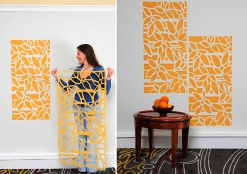 Как сделать рисунок на стене своими руками. Некоторые особенности росписи по штукатурке