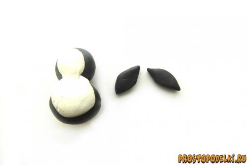 Пингвин из пластилина