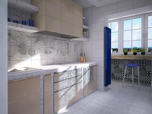 Кухня с зеленым фартуком. Рабочая мебель и стены: особенности бело-зеленой палитры 18 Кухня с зеленым фартуком. Рабочая мебель и стены: особенности бело-зеленой палитры 18