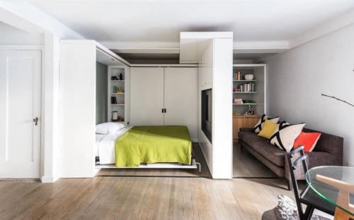 Дизайн маленьких квартир студий. Дизайн маленькой квартиры-студии с одним окном