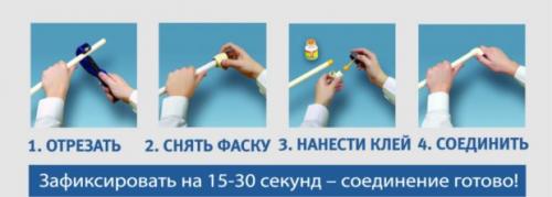Перегородка из труб пвх своими руками. Способы соединения труб