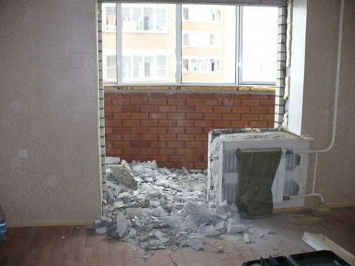 Увеличение комнаты за счет балкона узаконить. Что нужно знать о присоединении лоджии или балкона к квартире