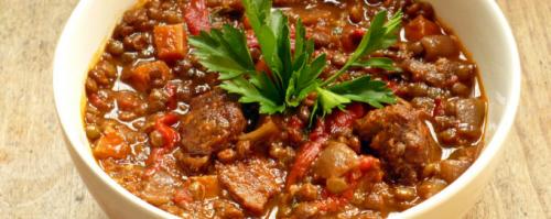Как приготовить чечевицу с мясом. Чечевица с мясом