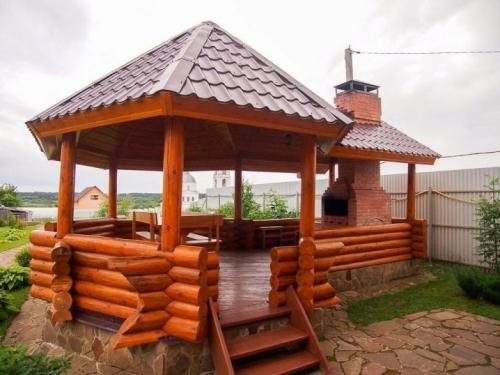 Беседки во дворе частного. Как выбрать тип конструкции беседки? 10