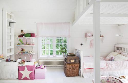 Дизайн детской комнаты с двумя окнами на разных стенах. Особенности дизайна детской