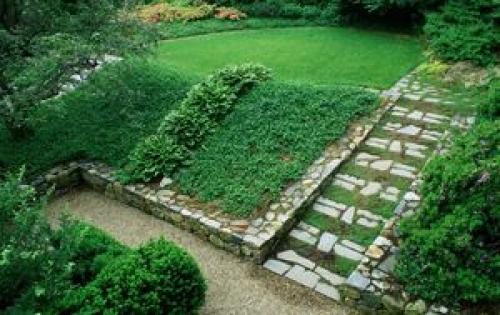 Ландшафтный дизайн неровного участка. Что в нем хорошего? 09 Ландшафтный дизайн неровного участка. Что в нем хорошего? 09