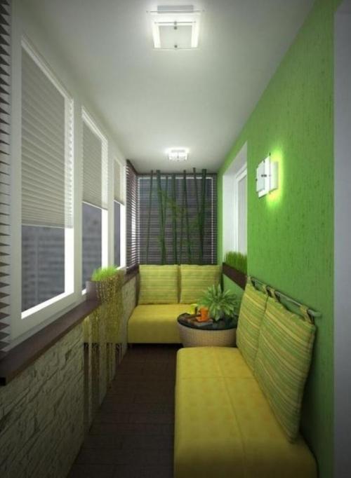 Лоджия в стиле хай тек. Оформление лоджии: стиль