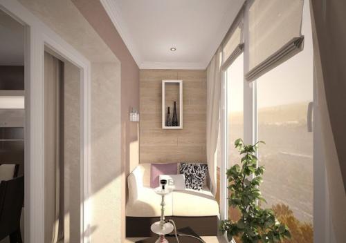 Лоджия в стиле хай тек. Оформление лоджии: стиль