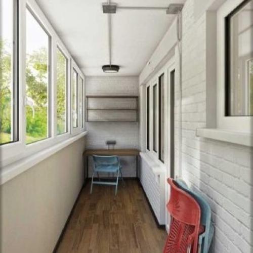 Балкон в кантри стиле. Варианты офрмления балкона в различных стилях 04