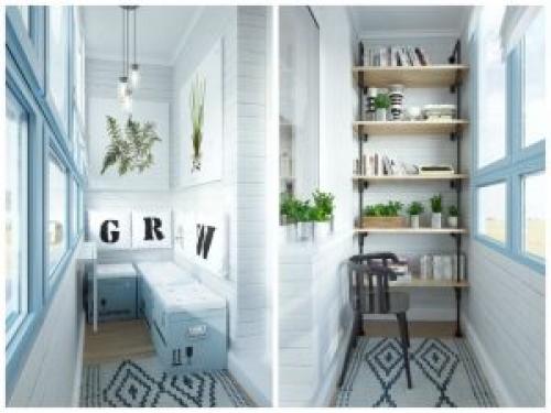 Балкон в кантри стиле. Варианты офрмления балкона в различных стилях 15