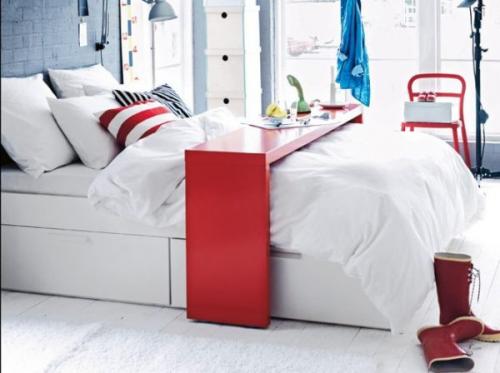 Красные акценты в интерьере. Яркие красные акценты в интерьере