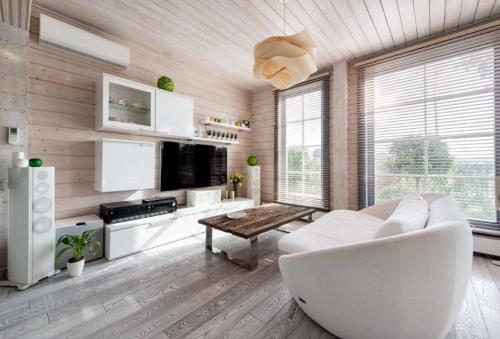 Дизайн комнаты с двумя окнами на разных стенах. Как оформить интерьер комнаты с двумя окнами 13