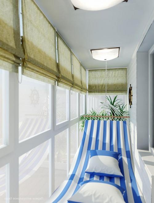 Лоджия в стиле хай тек. Оформление лоджии: стиль