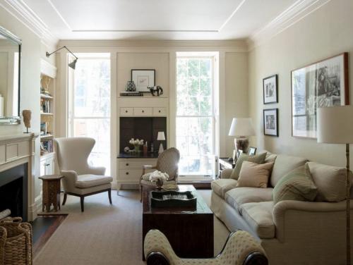 Зал с двумя окнами на разных стенах. Гостиная с двумя окнами: варианты дизайн-проектов