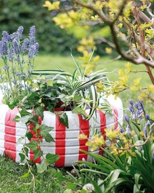 Поделки своими руками из подручных материалов для детского сада. Поделки из автомобильных покрышек (фото)