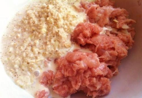 Сочные куриные котлеты из фарша. Куриные котлеты с цветной капустой 04