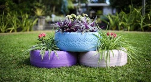 Поделки своими руками из подручных материалов для детского сада. Поделки из автомобильных покрышек (фото)