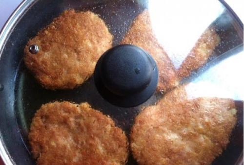 Сочные куриные котлеты из фарша. Куриные котлеты с цветной капустой 09