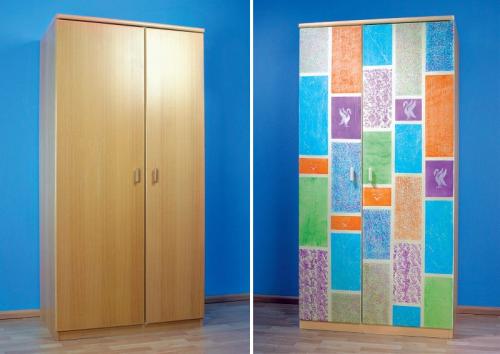 Декорирование старого шкафа своими руками. Методы реставрации шкафов