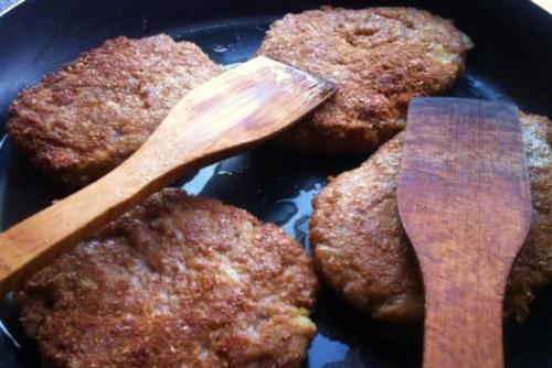 Сочные куриные котлеты из фарша. Куриные котлеты с цветной капустой 08