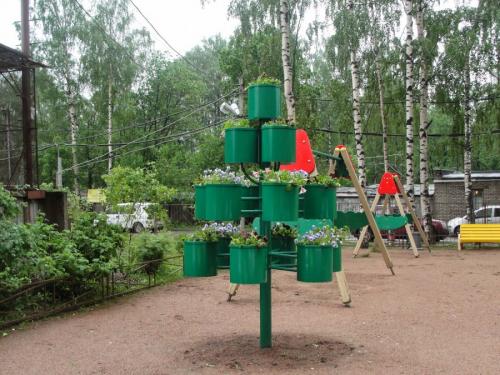 Ландшафтный дизайн двора своими руками. Дополнительные детали дизайна двора