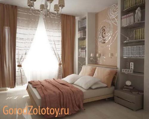 Обои для маленькой спальни – фото