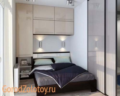 Обои для маленькой спальни – фото