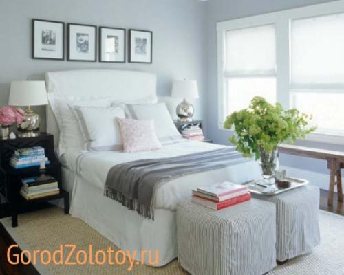 Обои для маленькой спальни – фото