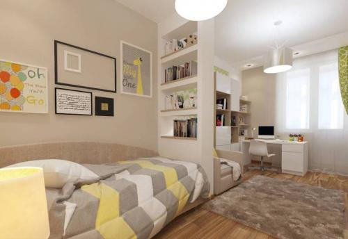 Как сделать зонирование в однокомнатной квартире. Как зонировать однокомнатную квартиру