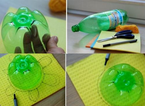 Черепаха из пластиковых бутылок. Как сделать черепаху из пластиковых бутылок своими руками. Инструкция+много фото