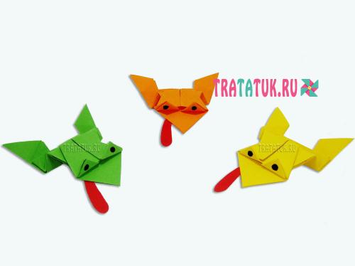 Из чего можно сделать лягушку. Как сделать лягушку из бумаги: пошаговые поделки лягушек в различных техниках