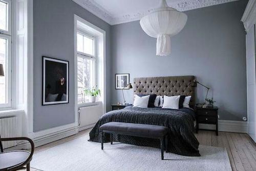 Мебель для спальни в скандинавском стиле. Мебель