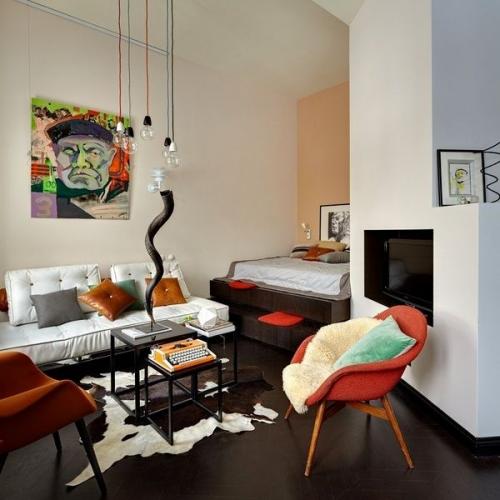 Идея для квартиры однокомнатной. Советы по выбору дизайна однокомнатной квартиры 09 Идея для квартиры однокомнатной. Советы по выбору дизайна однокомнатной квартиры 09