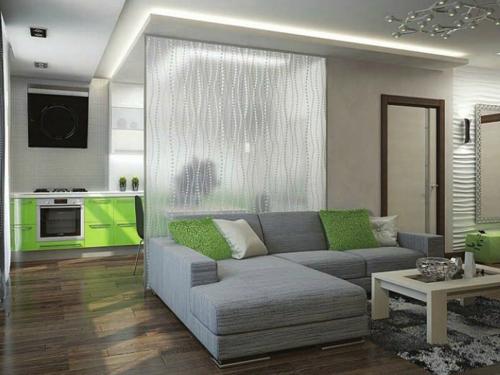 Как разделить комнату с двумя окнами на две. 6 главных способов, как правильно разделить комнату на 2 зоны