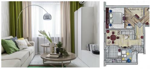 Планировка распашонка 3 комнатная. Перепланировка трёшки-распашонки 60 м в панельной хрущёвке: 5 схем (бесплатно)