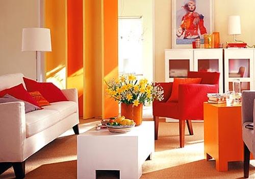 С каким цветом сочетается оранжевый цвет в интерьере. Оранжевый цвет в интерьере сочетание. 50 вариантов. фото 23