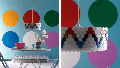 Панно из крышек пластиковых бутылок. Вернисаж поделок из пробок от пластиковых бутылок