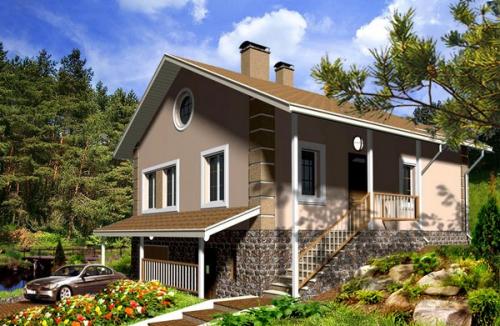 Планировка узкого длинного участка. Цветовое оформление узкого участка 28