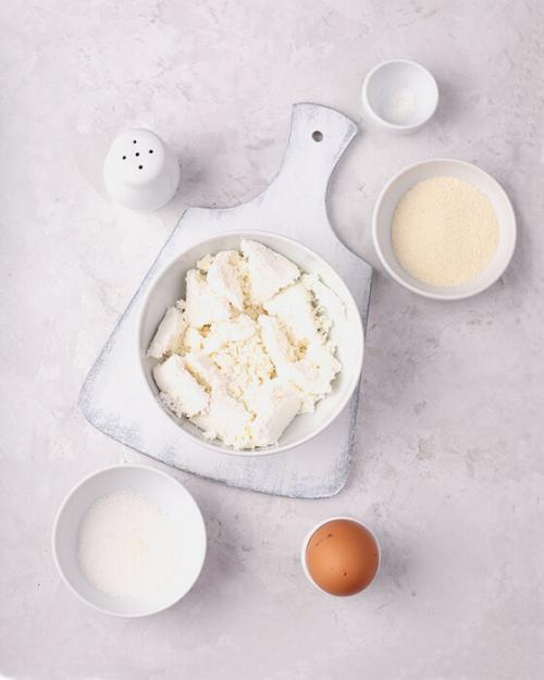 Сырники с манкой
