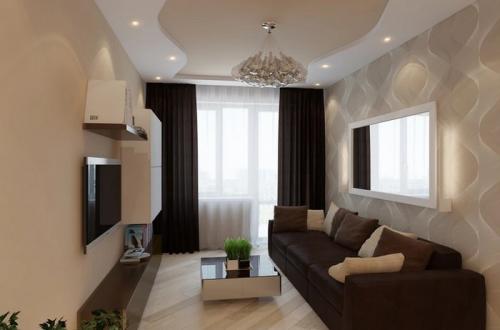 Интерьер в бежевых тонах с яркими акцентами. БЕЖЕВО-КОРИЧНЕВАЯ ГОСТИНАЯ: ОСНОВЫ ПРОЕКТИРОВАНИЯ