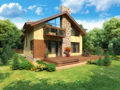 Планировка узкого длинного участка. Цветовое оформление узкого участка 26