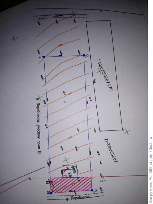 Планировка узкого длинного участка 20 соток. Помогите с планировкой узкого и длинного участка на склоне