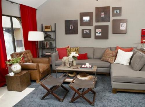 Сочетание серого цвета. С какими цветами сочетается серый в интерьере