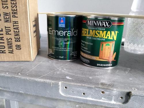 Краска для фартука на кухне. Я покрасила кухонный фартук моющейся краской. Мои впечатления.