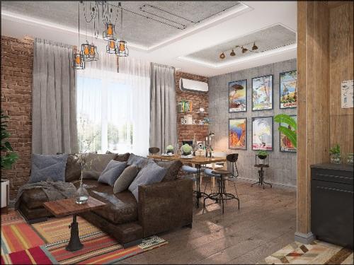 Дизайнерский ремонт тула. АртПроект, дизайн-студия Евгении Сумароковой