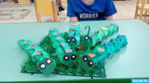 Поделки из коробок из-под яиц своими руками. 29 октября. Выставка поделок из яичных лотков на МААМ