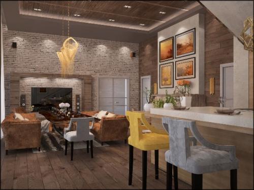 Дизайнерский ремонт тула. АртПроект, дизайн-студия Евгении Сумароковой