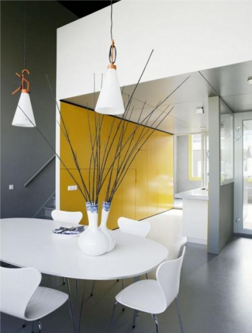 Сочетание серого цвета. С какими цветами сочетается серый в интерьере