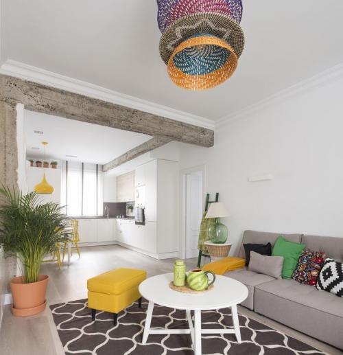 Студия интерьера. Цветовые решения маленькой квартиры