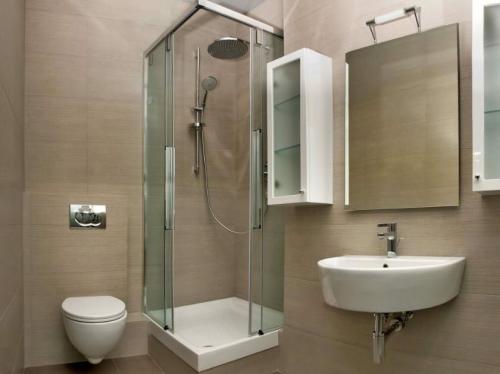 Сочетание в ванной плитки и краски. Мозаика: стильно, модно и дорого 10 Сочетание в ванной плитки и краски. Мозаика: стильно, модно и дорого 10